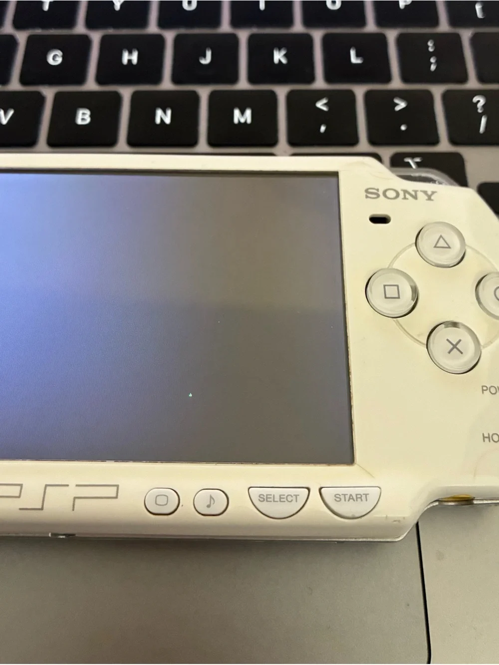 Sony White Star Wars PSP & Star Wars Renegade Squadron Loose